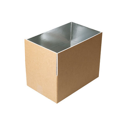 Thermal Insulation Carton Boxes Bubble Liner Bag for Frozen Food Insulated Cold Shipping Cooler Box