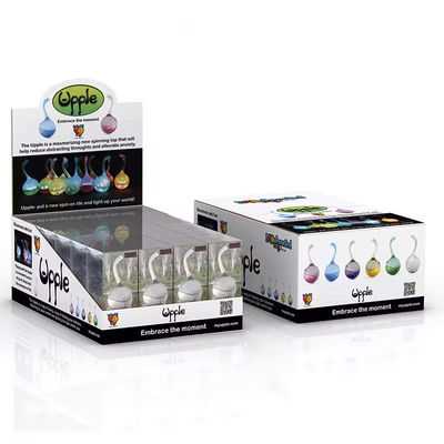 Promotion Portable Cosmetics Display Stand Recyclable Cardboard Paperboard for Point of Purchase Countertop Shelf Use