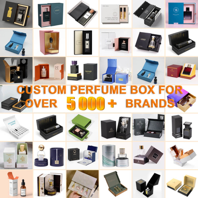 Luxury Present Boxes Cardboard Paper Perfume Custom Box Packaging Paper Gift Box Brand Logo Display and Cosmetic Mailer Shipping