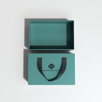 Luxury Jewelry Drawer Box Custom Logo Aseptic Recycled Sponge Lining for Necklace False Eyelashes Tea Box Packaging