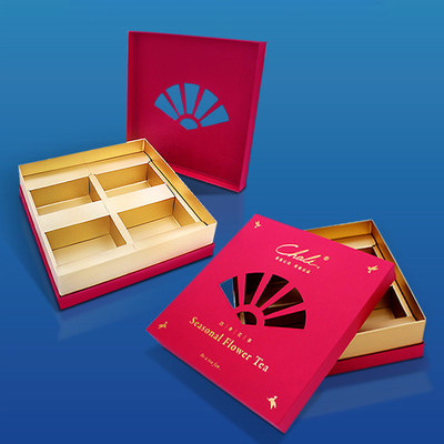 Custom Brown Paper Gift Boxes with Clear Window Luxury Lid and Base High-End Sponge Liner for Small Business