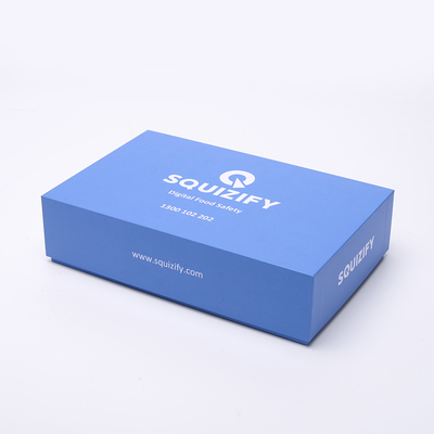 Custom Brown Paper Gift Boxes with Clear Window Luxury Lid and Base High-End Sponge Liner for Small Business
