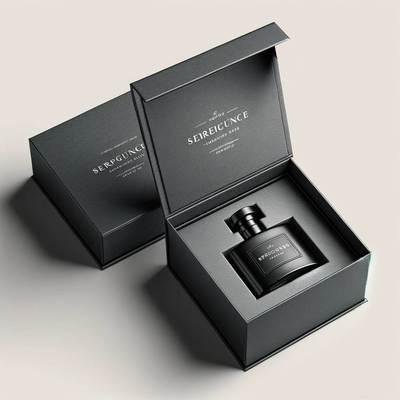 Custom Logo Design Recyclable Premium Perfume Box Exquisite Book Shape Matt Lamination Unique Paper Cardboard Woman Essential