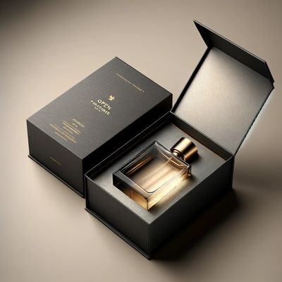 Custom Logo Design Recyclable Premium Perfume Box Exquisite Book Shape Matt Lamination Unique Paper Cardboard Woman Essential