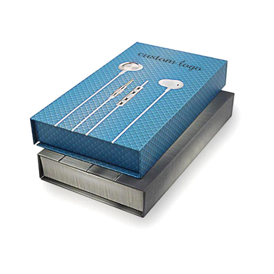 Custom Logo Cardboard Phone Accessories Data Cable Packing Box Mobile Charger Packaging Box Charging Cable Box With Hanger