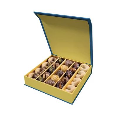 Customizable High-End Sushi Magnetic Rigid Cardboard Packaging Box Food Grade Recyclable Sponge Specialized for Gift Paper Logo