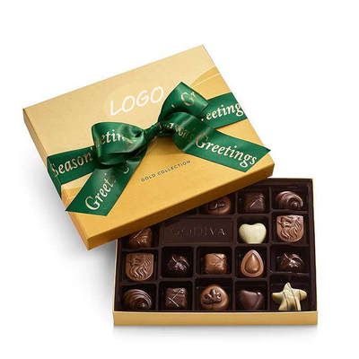 Custom Luxury Magnetic Empty Rigid Packaging Boxes for Muslim Eid Mubarak for Truffle Chocolate Baklava Dates Featuring Sponge