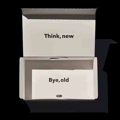 Eco Corrugated Cardboard Flat Boxes Tear Strip Zipper Box With Logo Packaging Shipping Mailer Kraft Box for Clothing Recyclable