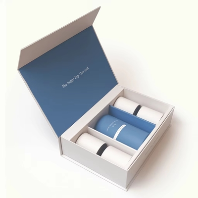 Luxury Magnetic Silk Corrugated Paper Rigid Boxes Women's Luxury Underwear & Swim Set Bra Paper Gift Box for Socks Packaging